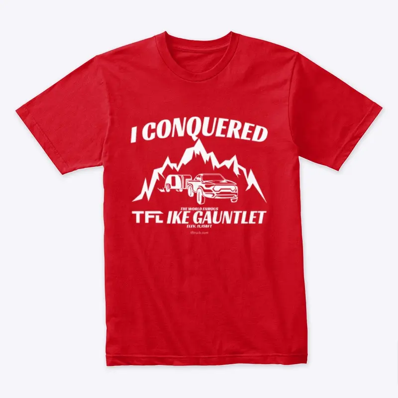 Conquering Ike Gauntlet T-Shirt (White)